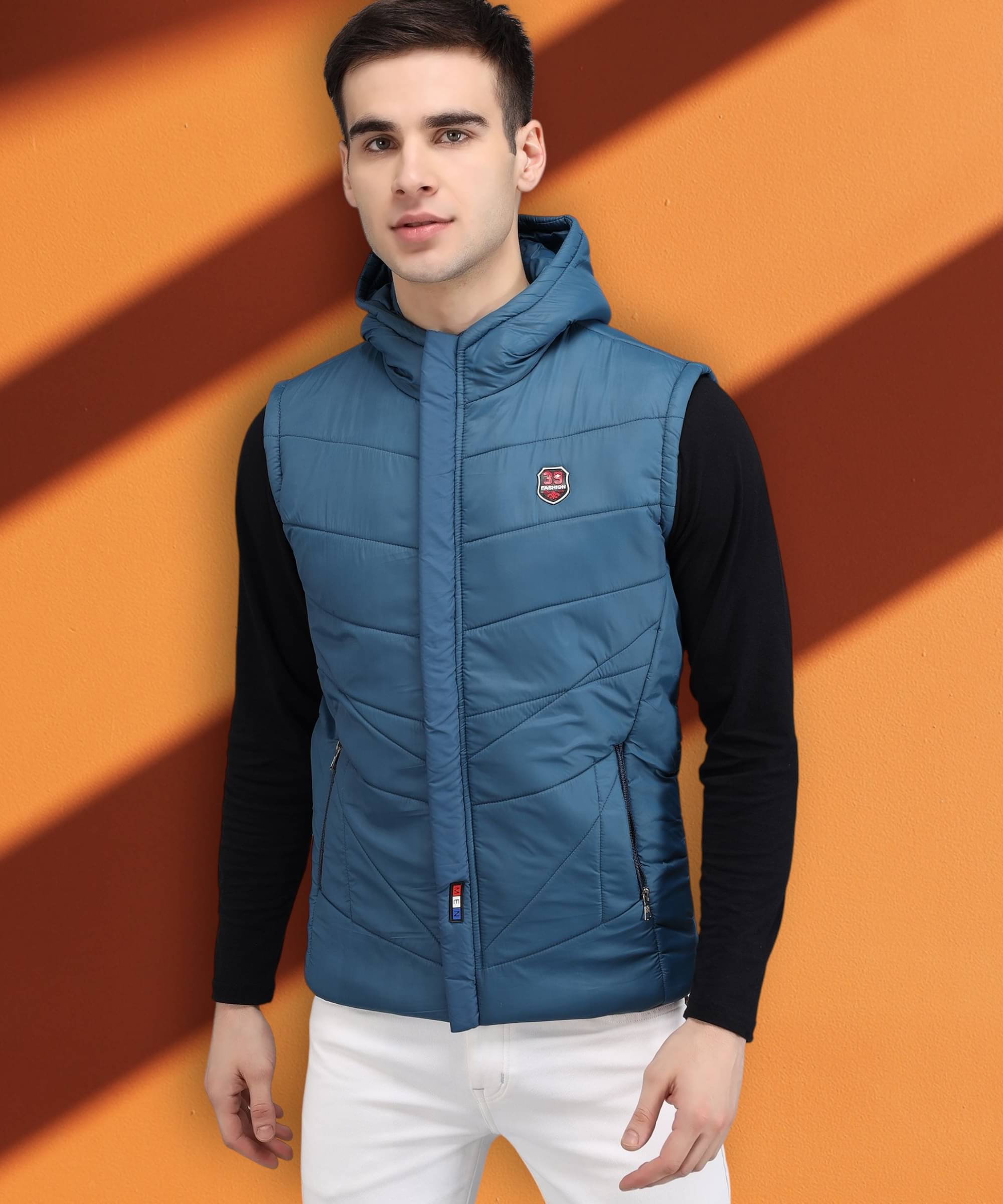 BRAYLES Polyester Men's Puffer Jacket - Blue ( Pack of 1 ) BRAYLES Polyester Men's Puffer Jacket - Blue ( Pack of 1 )