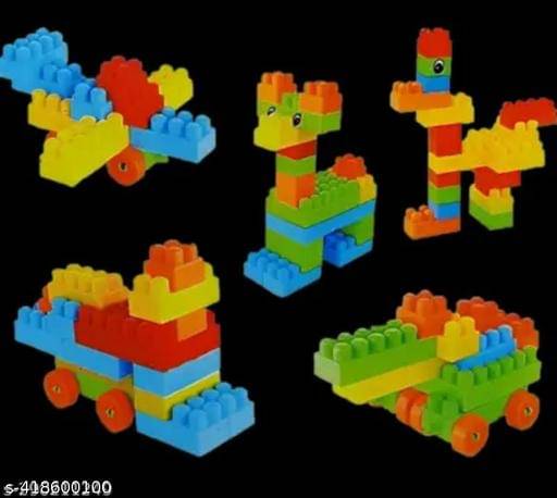     			Building Block 100 Pics Toy Odyssey: Embark on a Voyage of Building Exploration Maze Kids Puzzle Game Educational Learning