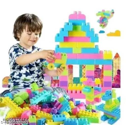     			Building Block 100 Pics Toy Utopia: Craft Your Perfect World of Building Dreams Friction Kids Puzzle Game Educational Learning