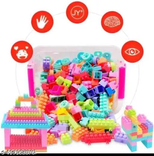     			Building Block 100 Pics Toy Utopia: Craft Your Perfect World of Building Dreams Light energy Kids Puzzle Game Educational Learning