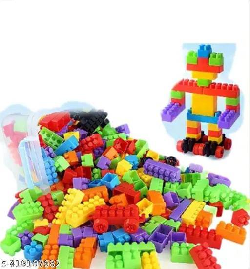     			Building Block 100 Pics Toy Fiesta: Spice Up Your Playtime with Building Fun Physics Kids Puzzle Game Educational Learning