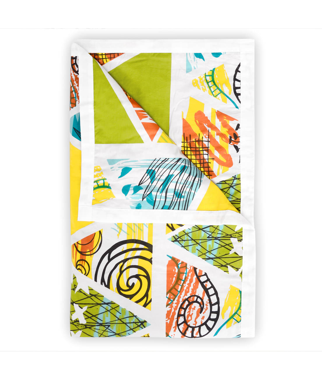     			DIVINE CASA Cotton Abstract Single Bed Dohar - Multi ( )