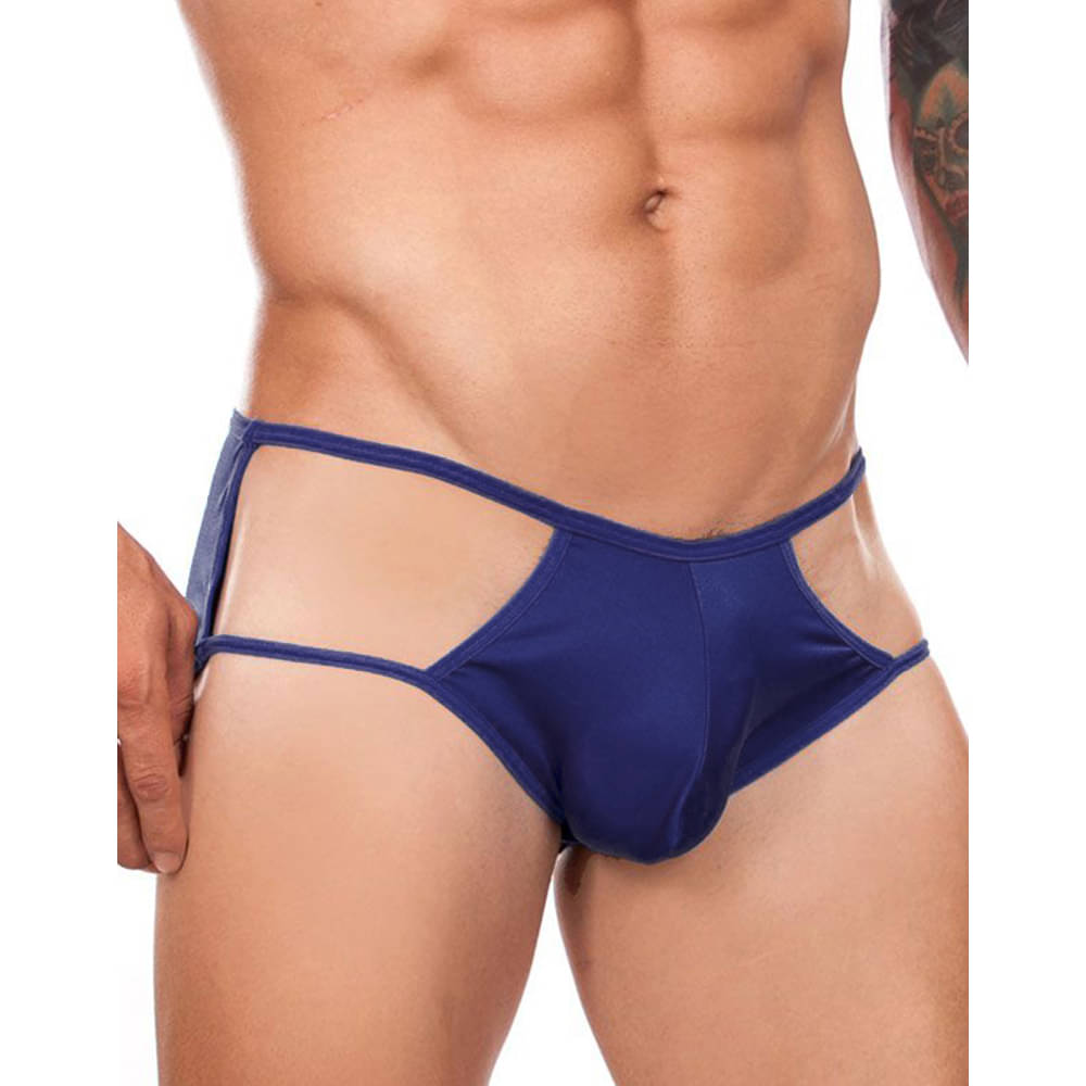 FLIRTY TOUCH Pack of 1 Polyester Briefs For Men's ( Blue ) FLIRTY TOUCH Pack of 1 Polyester Briefs For Men's ( Blue )