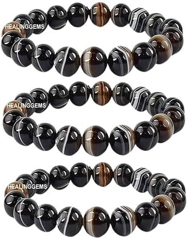 HEALINGGEMS Grey Melange Bracelet ( Pack of 3 ) HEALINGGEMS Grey Melange Bracelet ( Pack of 3 )