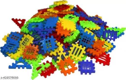     			Home Building Block 80+ pieces DIY House Block Toy - Build Your Dream Home Set Educational Toys Learning Plastic Puzzles Windows Kids Early Game Set for Children Boys & Girls 2,3,4,5,6,7+ Years old Activity toy gift under 200 100 Cactus Pillow Cushion Soft