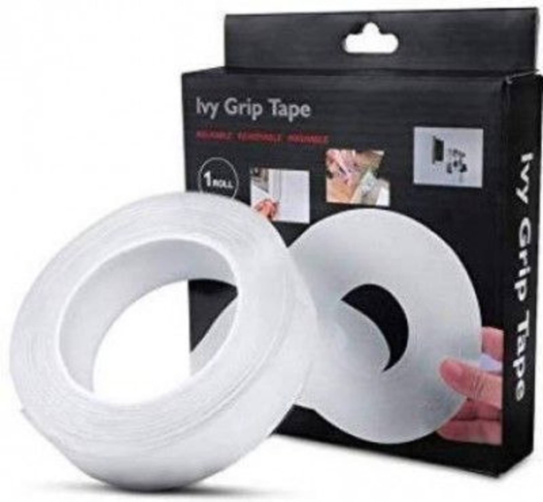    			K SHOP Double-Sided Heavy Duty Tape 3m | Strong Adhesive Transparent Mounting Tape for Walls, Posters, Carpets | Home & Office Use