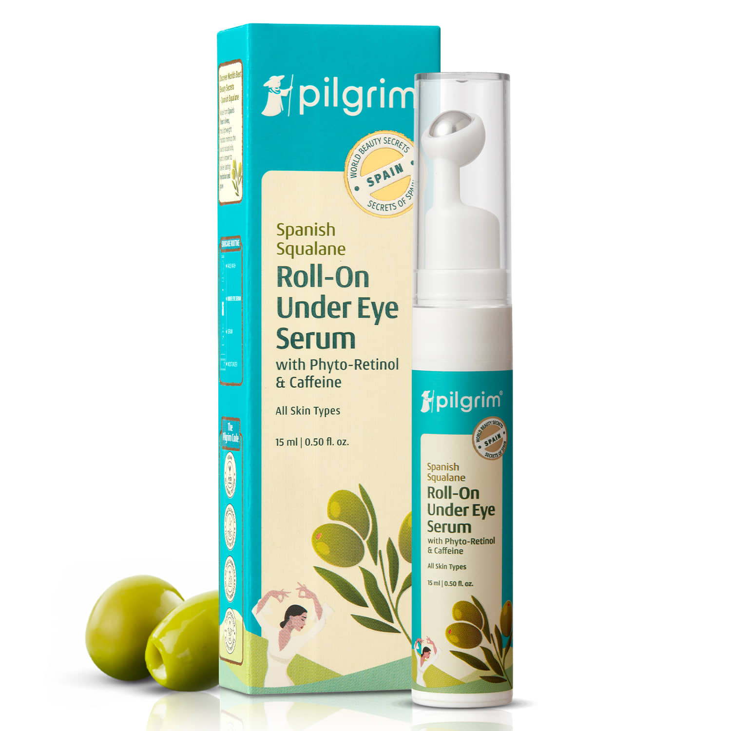 PILGRIM Eye Roller 15 mL - Makeup - Eyes | Buy online on ZillyBuy
