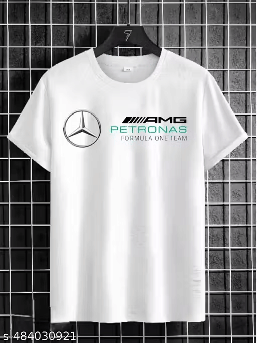 RAPZOD Men Polyester Regular Fit Printed T-Shirt ( White ) RAPZOD Men Polyester Regular Fit Printed T-Shirt ( White )