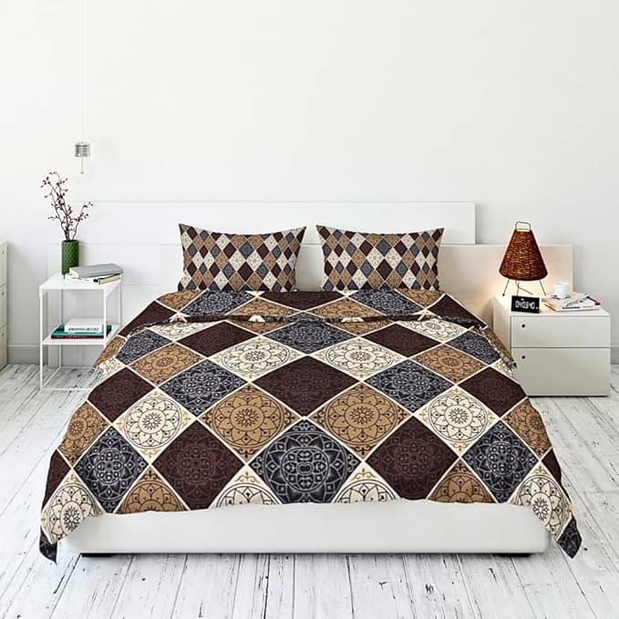 Printed Microfiber Heavy Winter 250 GSM Single Bed Comforter/Duvet/Quilt - 152 cm x 228 cm (Width x Height) Printed Microfiber Heavy Winter 250 GSM Single Bed Comforter/Duvet/Quilt - 152 cm x 228 cm (Width x Height)