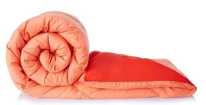     			Reversible Microfiber Heavy Winter 250 GSM Double Bed Comforter/Duvet/Quilt - 254 cm x 228 cm (Width x Height)