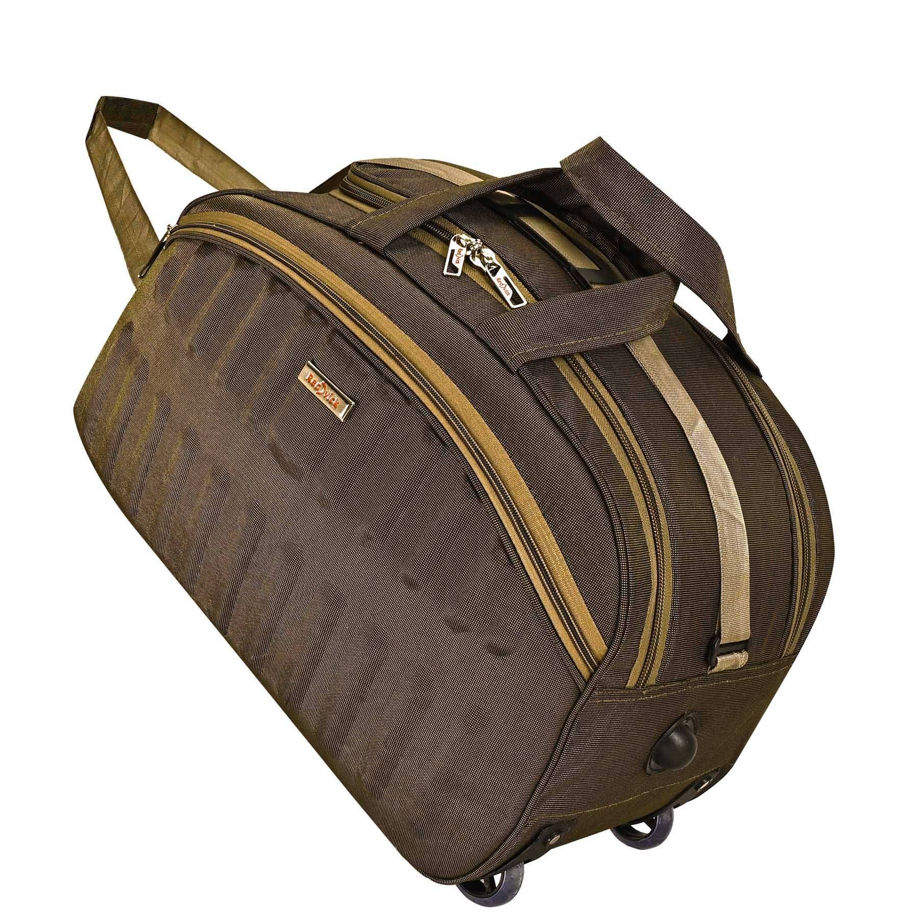     			Red vick 24 Ltrs Brown Polyester Duffle Bag