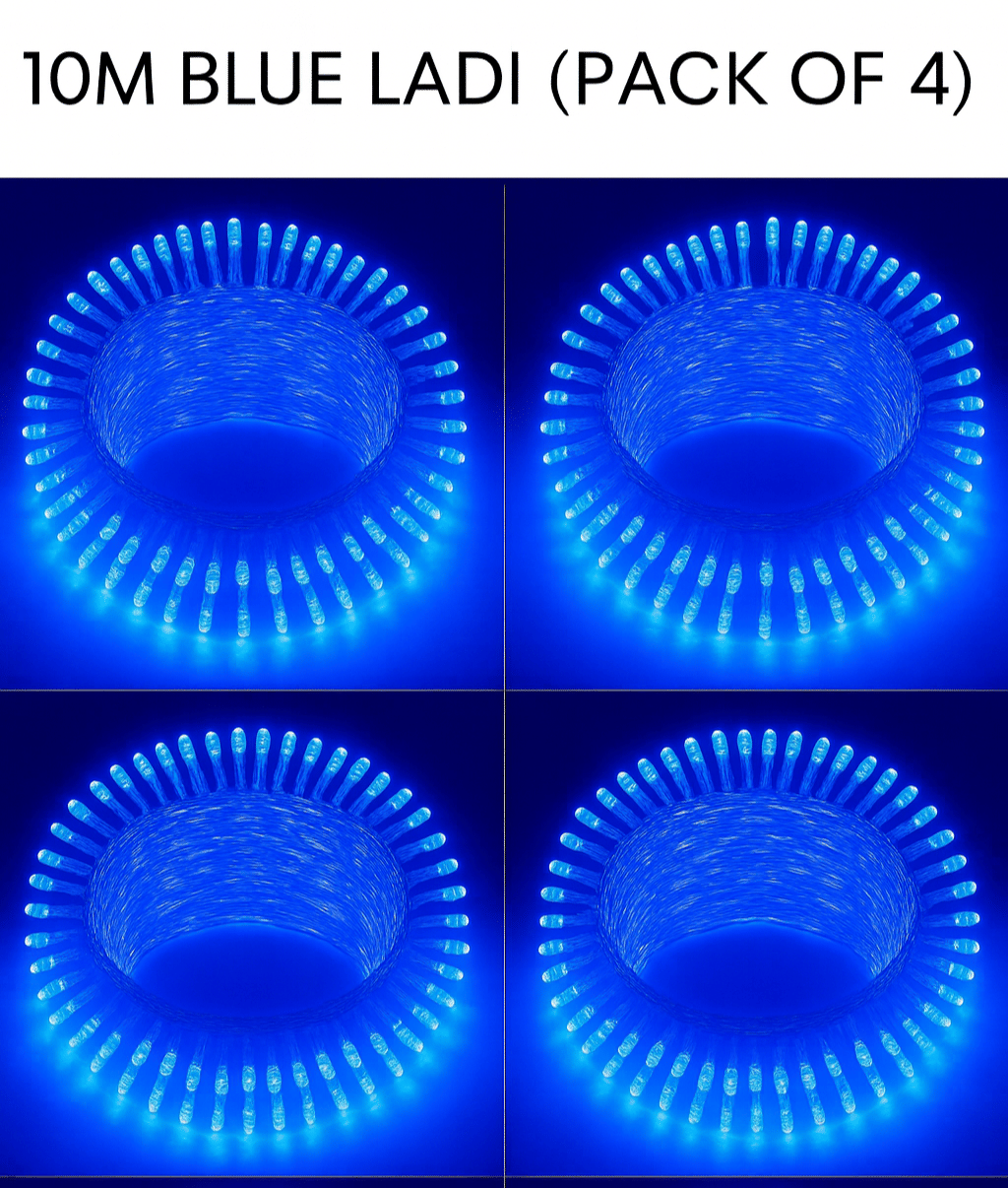     			SPARKWORLD Blue 10 Mtr String Light ( Pack of 1 )