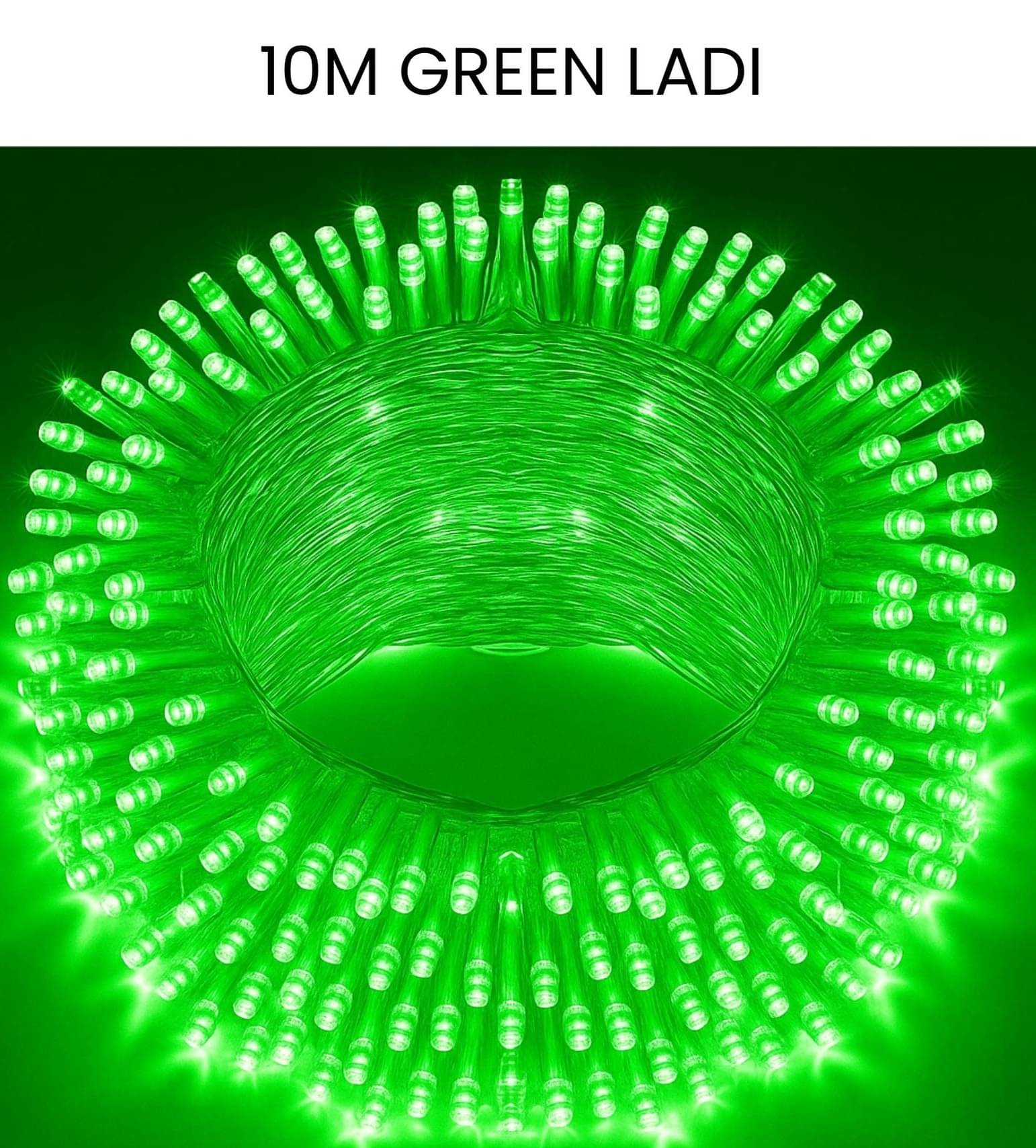     			SPARKWORLD Green 10 Mtr String Light ( Pack of 1 )
