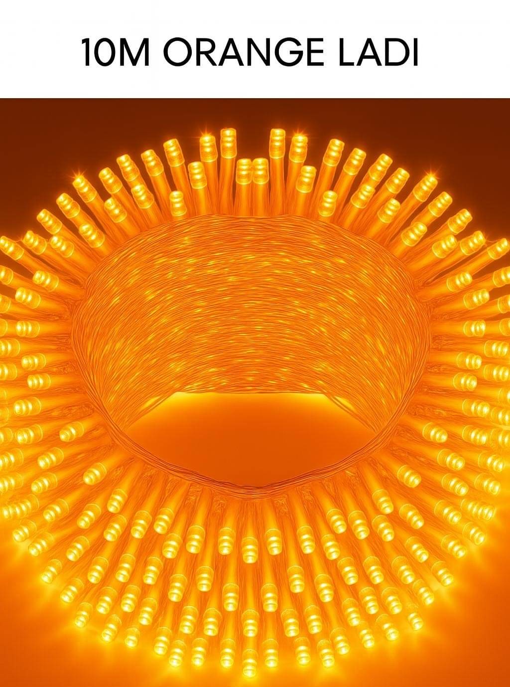     			SPARKWORLD Orange 10 Mtr String Light ( Pack of 1 )