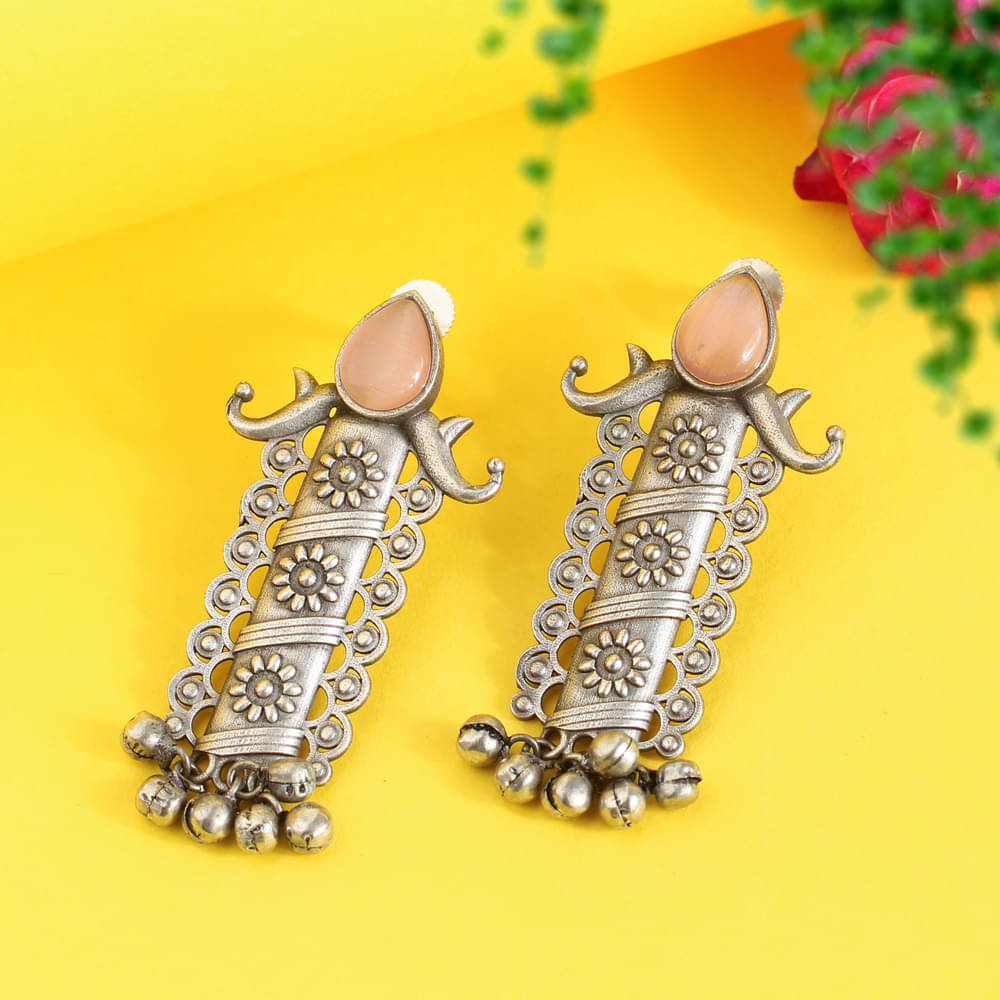     			Sanaa Creations Multicolor Drop Earrings ( Pack of 1 )
