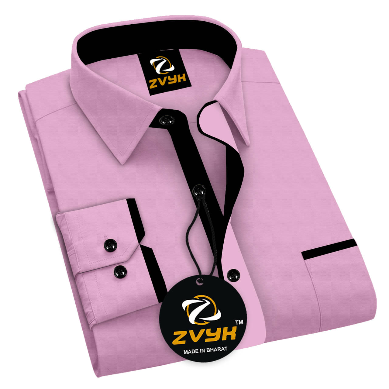 Sangani Cotton Blend Regular Fit Self Design Full Sleeves Men's Casual Shirt - Pink ( Pack of 1 ) Sangani Cotton Blend Regular Fit Self Design Full Sleeves Men's Casual Shirt - Pink ( Pack of 1 )