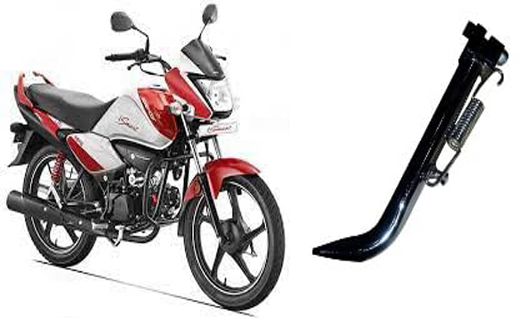     			Side Stand for Motorcycle and Scooters (Hero Splendor) Pack of 1
