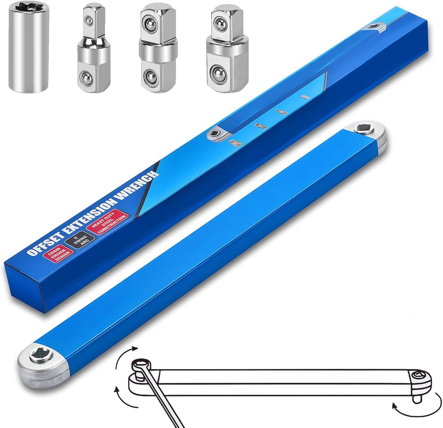     			Skindora Adjustable Wrench Single Pc