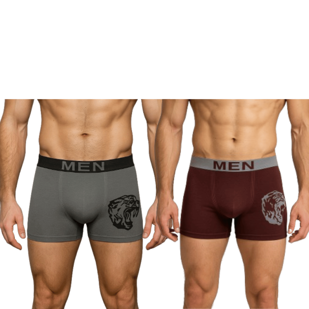 SportZone Pack of 2 Spandex Briefs For Men's ( Brown ) SportZone Pack of 2 Spandex Briefs For Men's ( Brown )