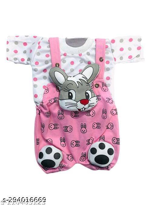     			TRU BEST Pack of 1 Unisex for Baby Cotton Blend Dungarees ( Multicolor )