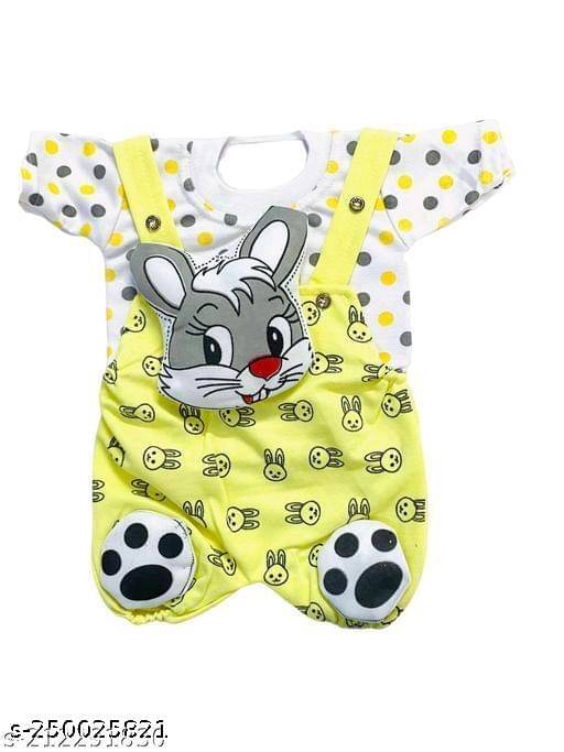     			TRU BEST Pack of 1 Unisex for Baby Cotton Blend Dungarees ( Multicolor )