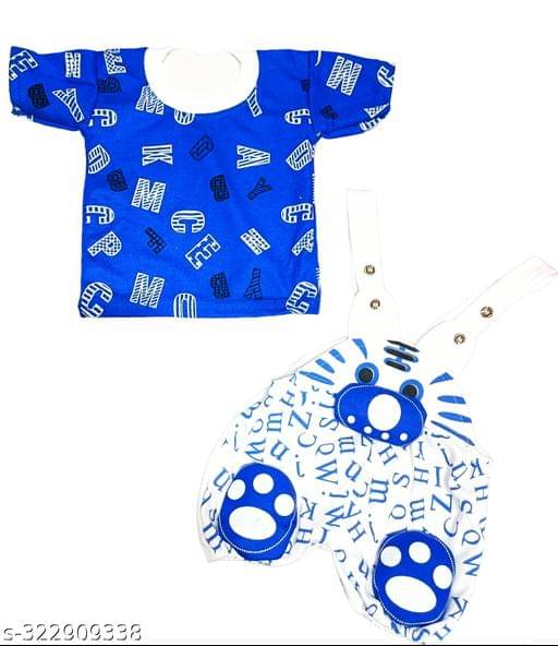     			TRU BEST Pack of 1 Unisex for Baby Cotton Blend Dungarees ( Multicolor )