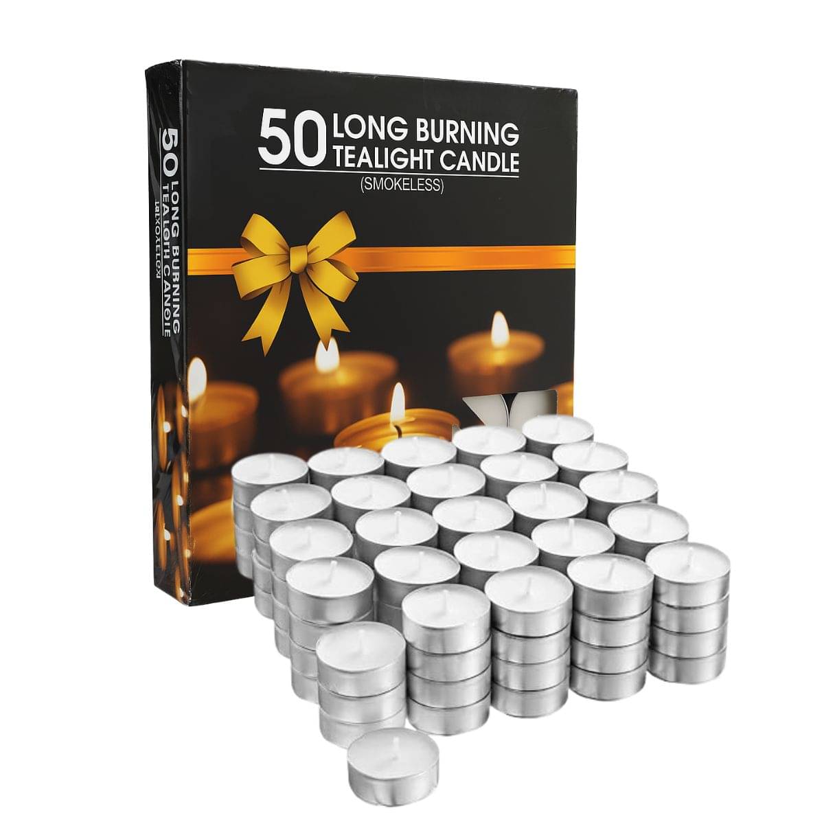     			Tiny Shiny Floor Plastic Tea Light Holder - Pack of 1
