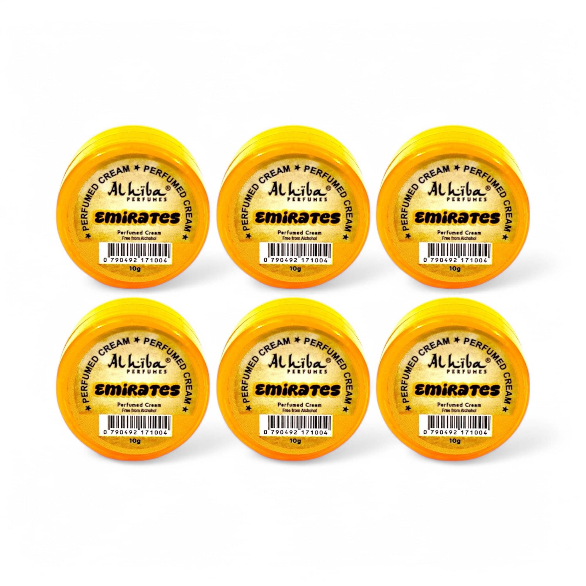 Al Hiba Emirates Perfumed Body Deodorant Cream for Unisex 10 gm ( Pack of 6 ) Al Hiba Emirates Perfumed Body Deodorant Cream for Unisex 10 gm ( Pack of 6 )