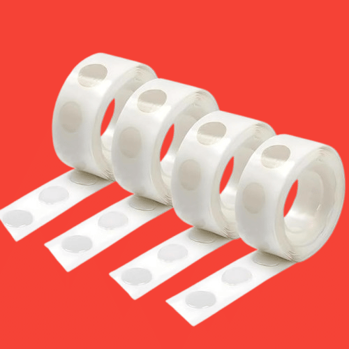     			Angolalark for Arch Strip and Glue Dots for Happy Birthday Decoration Kit Party Balloons Baby Shower Anniversary Pack Parties Items Itm Set Combo Hanging Tape Rolls (Arch Tape Glue Dots) Pack of 6(1200Pcs)