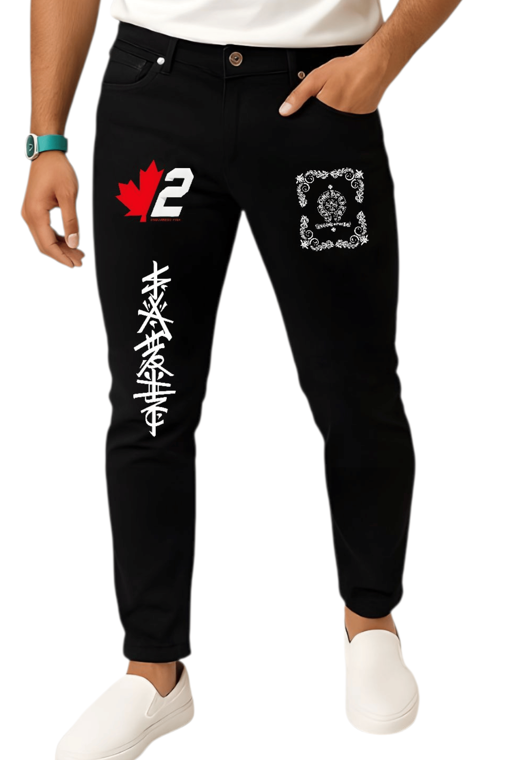     			B. A. FASHION Slim Fit Jogger Men's Jeans - Black ( Pack of 1 )