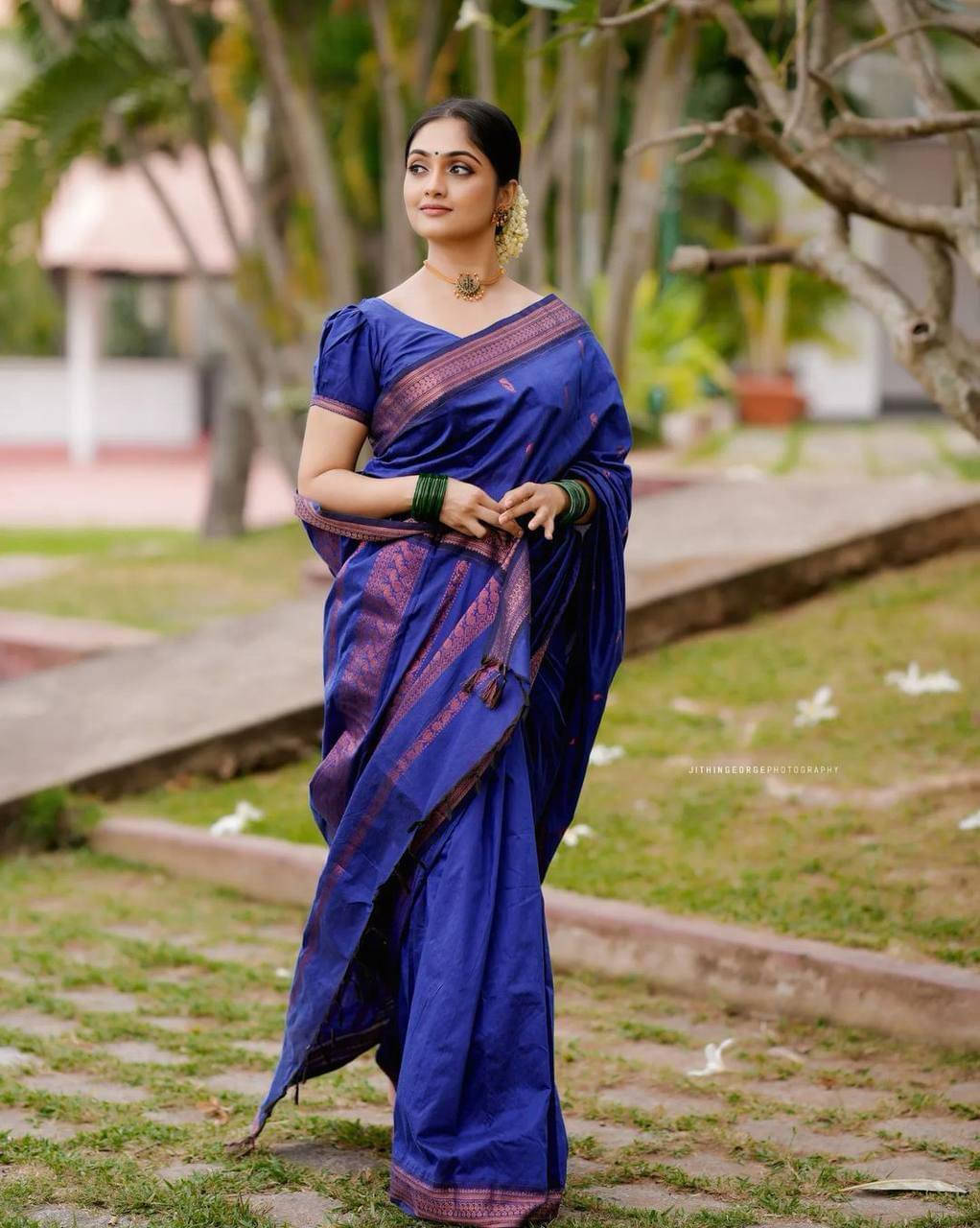 Bansari Textile Art Silk Woven Regular Saree With Unstitched Blouse Piece ( Blue ) Bansari Textile Art Silk Woven Regular Saree With Unstitched Blouse Piece ( Blue )