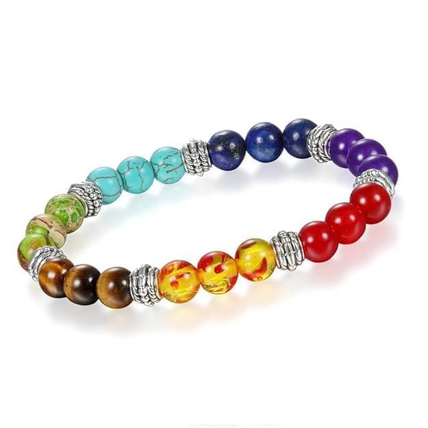     			CALMING CRYSTALS Multicolor Bracelet ( Pack of 1 )