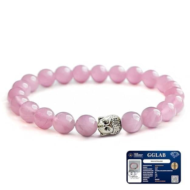     			CALMING CRYSTALS Pink Bracelet ( Pack of 1 )