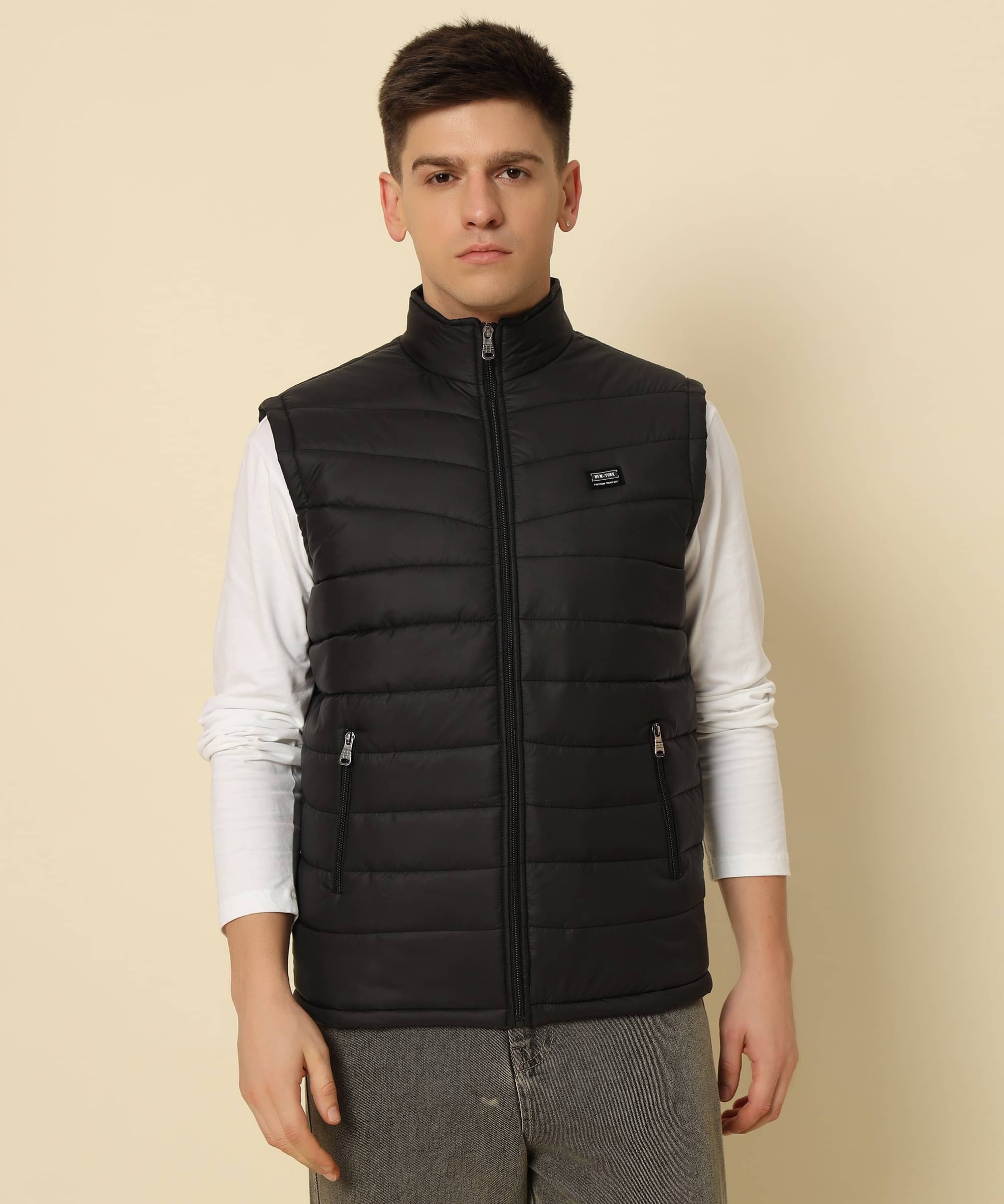 DUCOHIVE Polyester Men's Puffer Jacket - Black ( Pack of 1 ) DUCOHIVE Polyester Men's Puffer Jacket - Black ( Pack of 1 )
