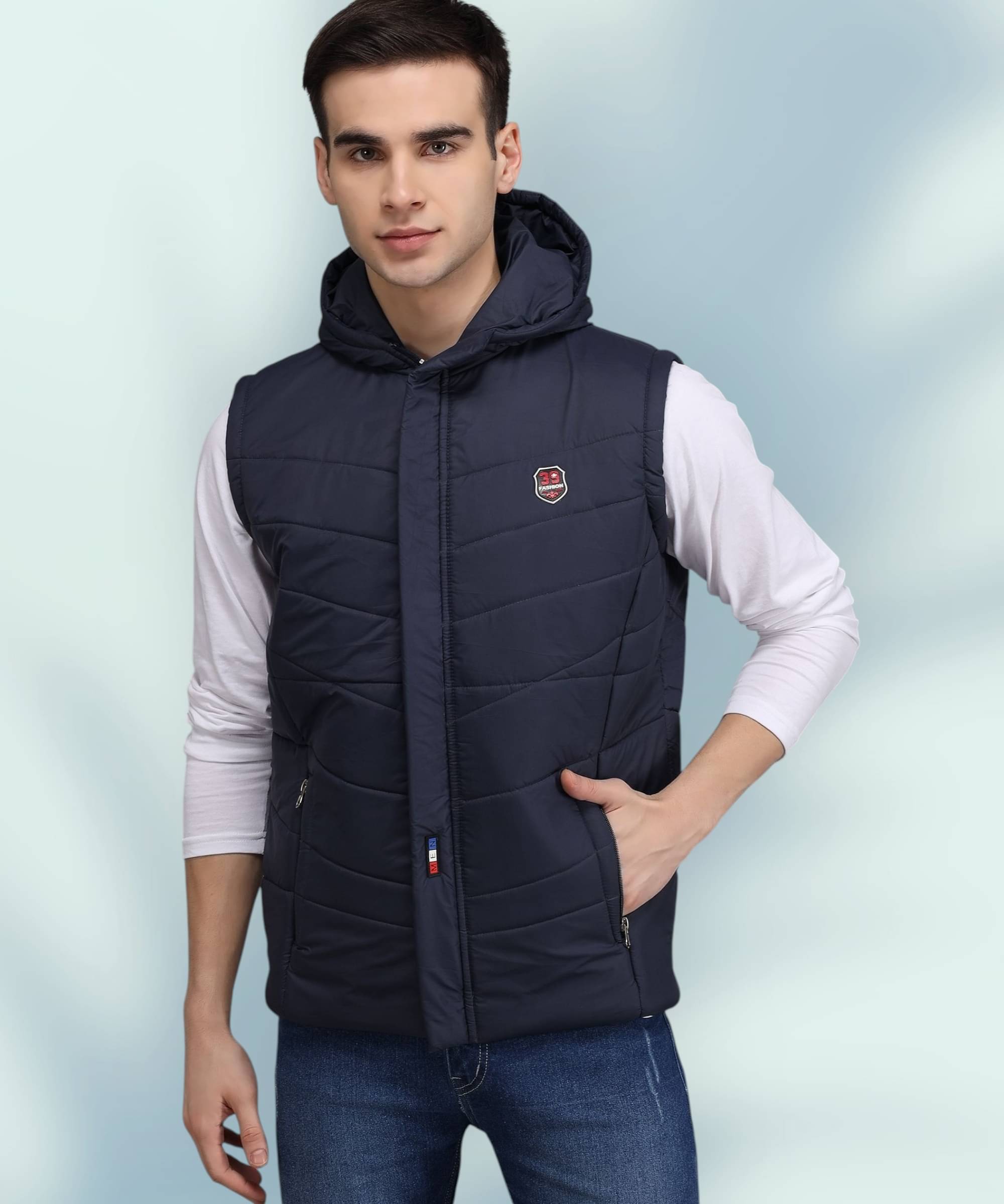 DUCOHIVE Polyester Men's Puffer Jacket - Navy ( Pack of 1 ) DUCOHIVE Polyester Men's Puffer Jacket - Navy ( Pack of 1 )