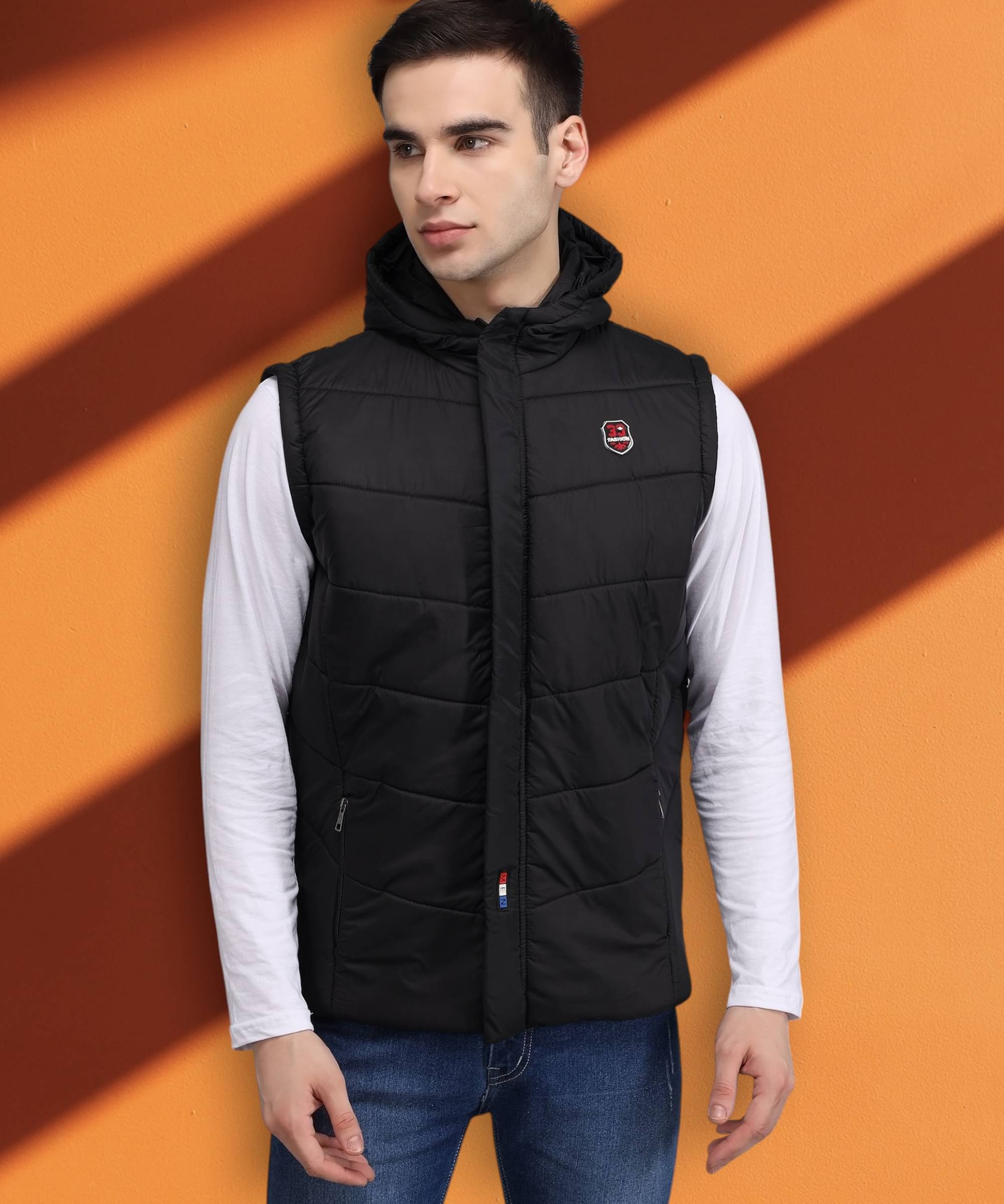 DUCOHIVE Polyester Men's Puffer Jacket - Black ( Pack of 1 )     			DUCOHIVE Polyester Men's Puffer Jacket - Black ( Pack of 1 )