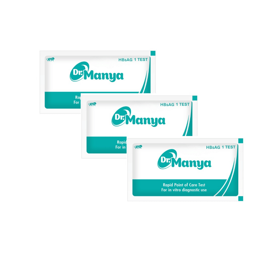     			Dr. Manya HBsAg Rapid Test Kit – Pack of 3 | Fast Detection of Hepatitis B Surface Antigen | Easy Use at Home or Clinic