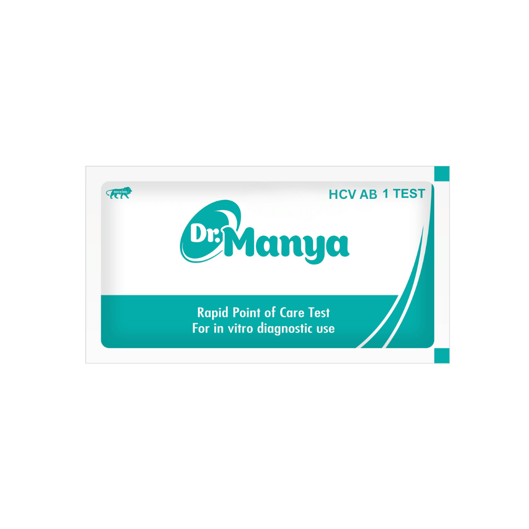     			Dr. Manya HCV Rapid Test Kit – Pack of 3 | Quick Detection of Hepatitis C Antibodies | Easy At-Home or Clinical Use