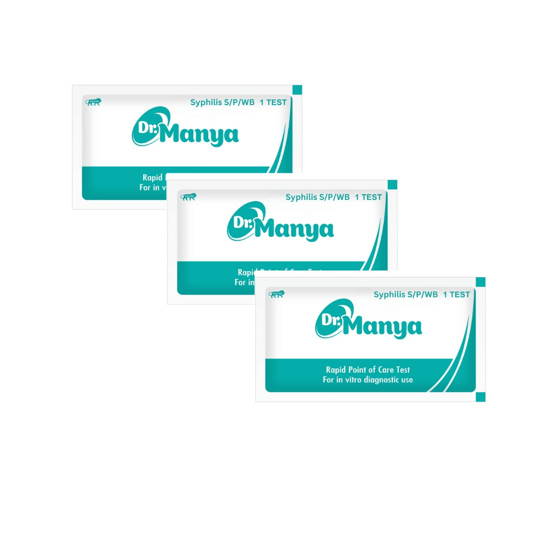    			Dr. Manya Syphilis Rapid Test Kit – Pack of 3 | Fast & Accurate Detection of Treponema Pallidum (TP) | Easy At-Home or Clinical Use