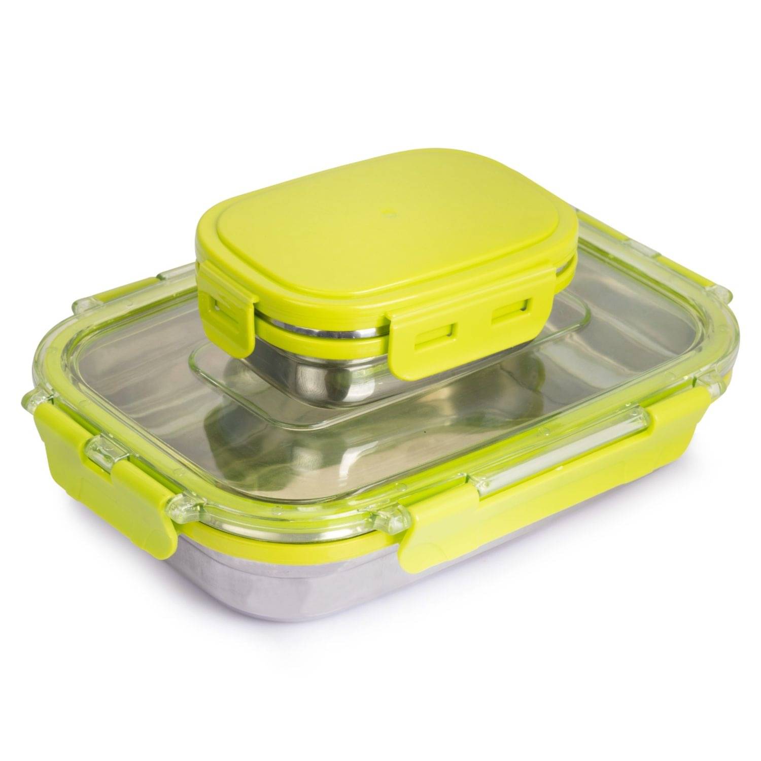     			GIVOX FOOD STUFF Stainless Steel Lunch Box 2 - Container ( Pack of 1 )