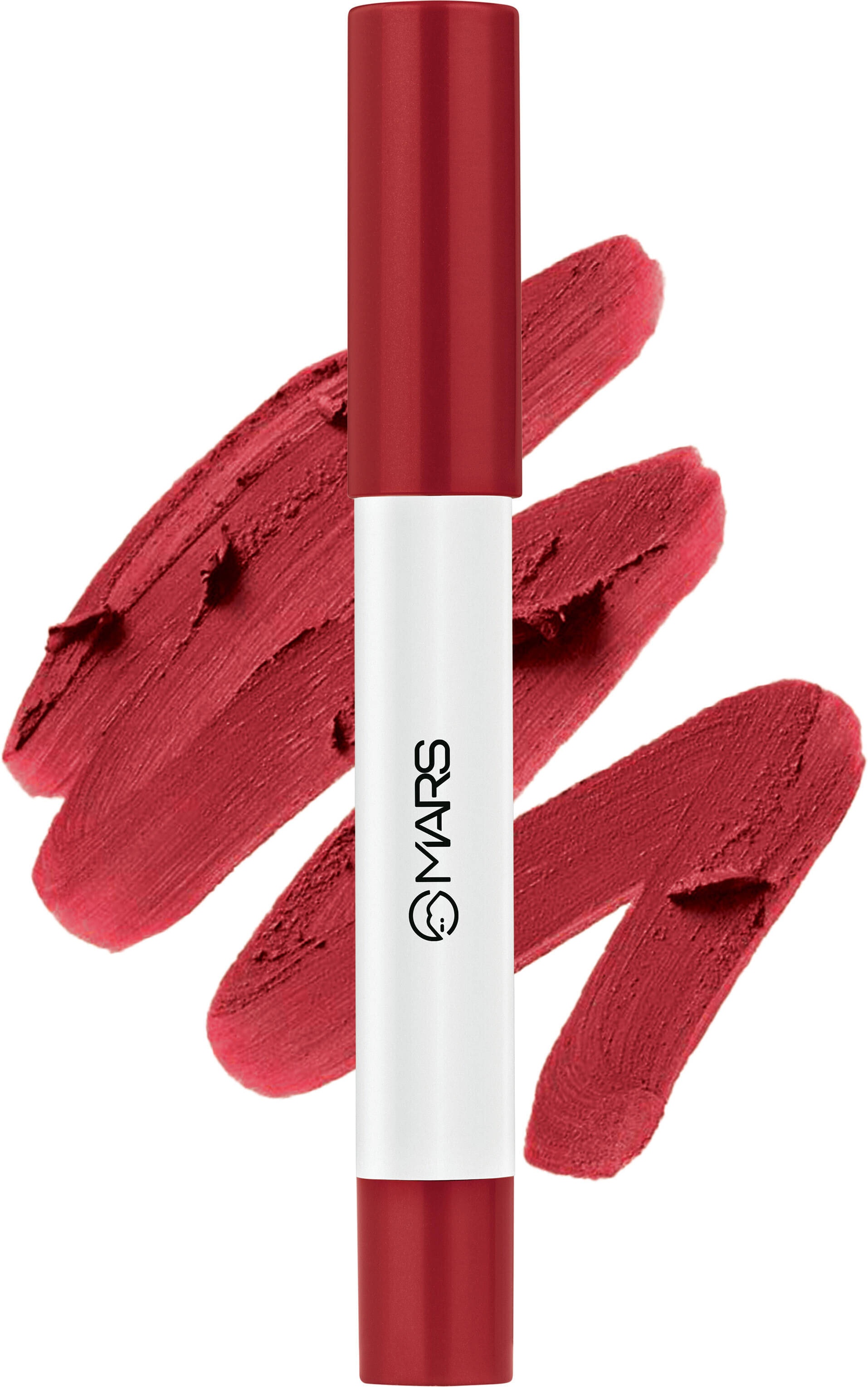 MARS Cloud Kiss Soft-Matte Lip Crayon | Infused with Corn & Rice Starch 12-CRIMSON MIST MARS Cloud Kiss Soft-Matte Lip Crayon | Infused with Corn & Rice Starch 12-CRIMSON MIST