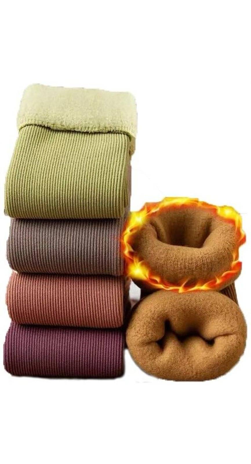 MITSURU Pack of 4 Women's Woollen Ankle Length Socks ( Multicolor ) MITSURU Pack of 4 Women's Woollen Ankle Length Socks ( Multicolor )