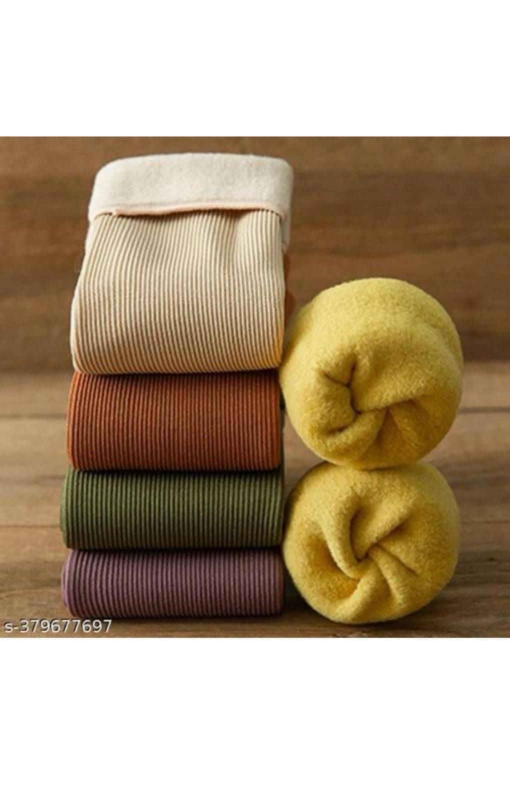 MITSURU Pack of 4 Women's Woollen Ankle Length Socks ( Multicolor ) MITSURU Pack of 4 Women's Woollen Ankle Length Socks ( Multicolor )