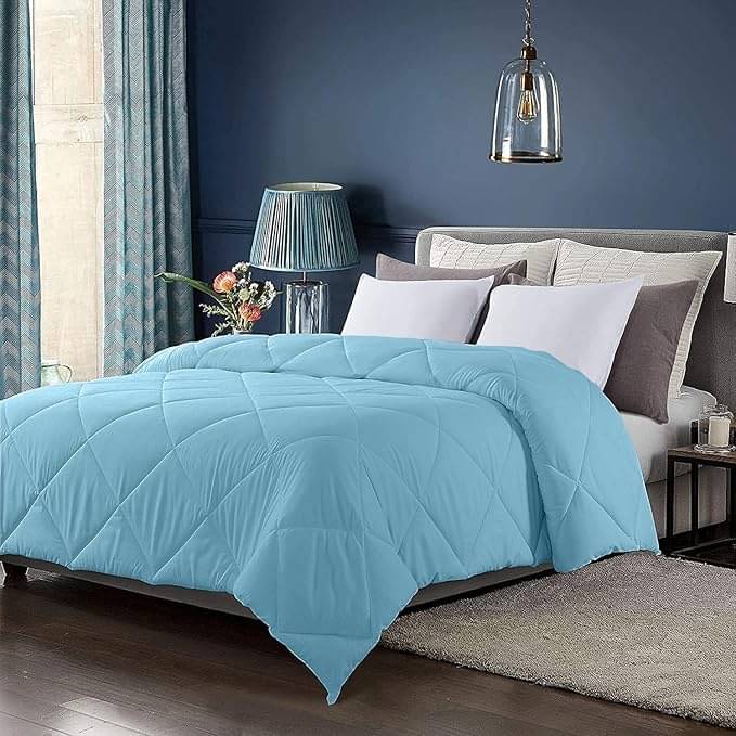 Reversible Microfiber Heavy Winter 250 GSM Single Bed Comforter/Duvet/Quilt - 152 cm x 228 cm (Width x Height) Reversible Microfiber Heavy Winter 250 GSM Single Bed Comforter/Duvet/Quilt - 152 cm x 228 cm (Width x Height)