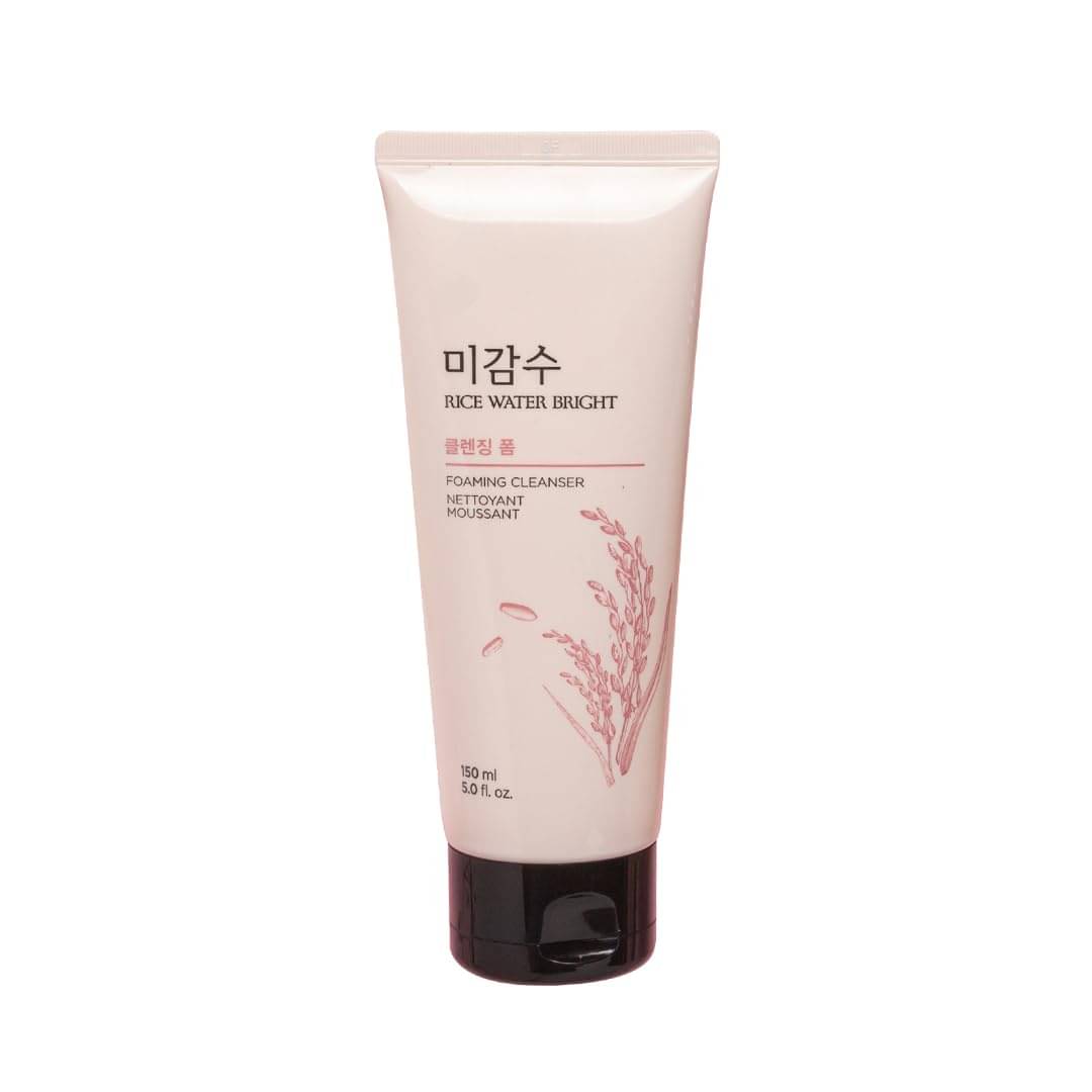 The Face Shop Rice Water Bright Foaming Cleanser Face Wash For A Glowing Skin, 150ml The Face Shop Rice Water Bright Foaming Cleanser Face Wash For A Glowing Skin, 150ml