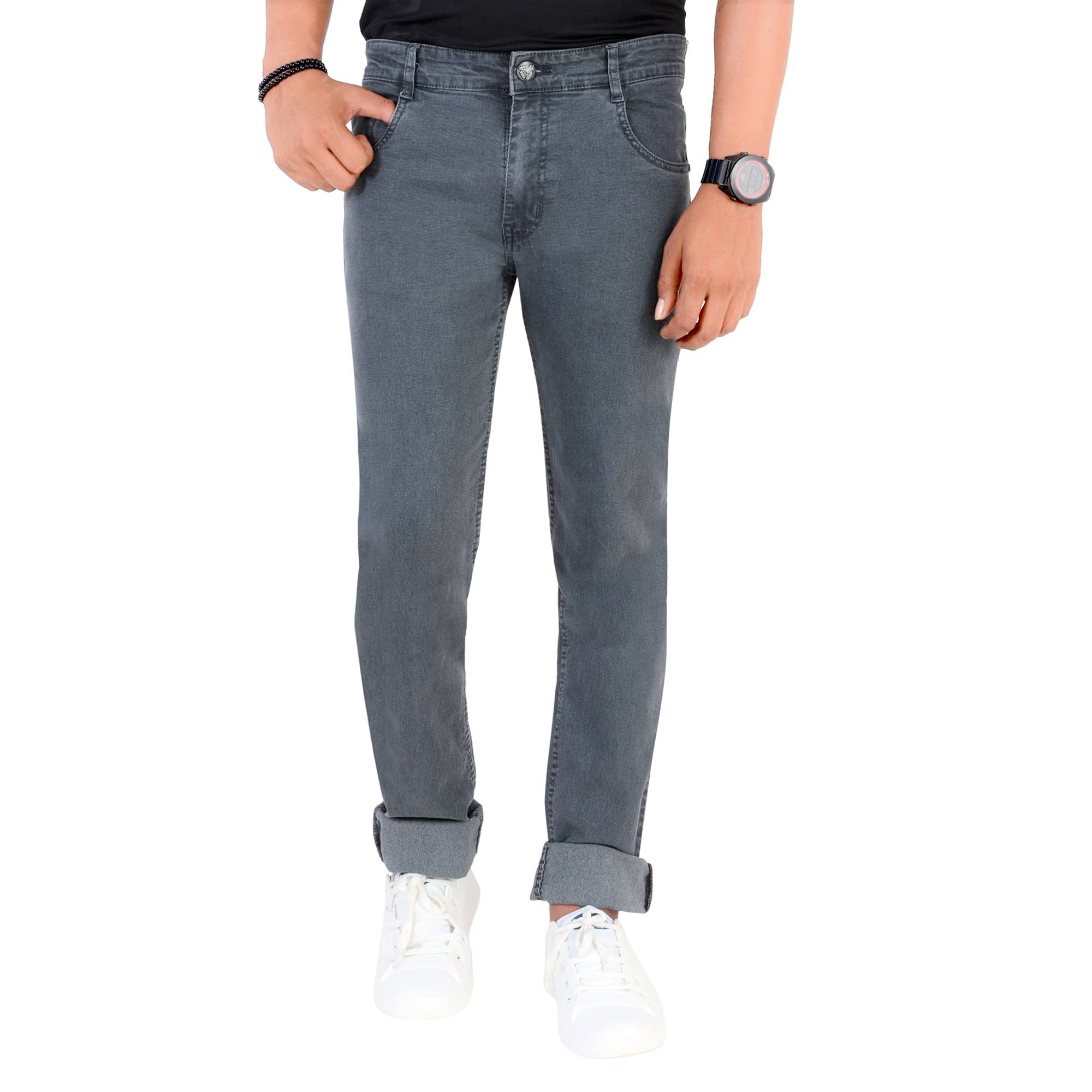     			WEARO JEANS Regular Fit Basic Men's Jeans - Grey ( Pack of 1 )