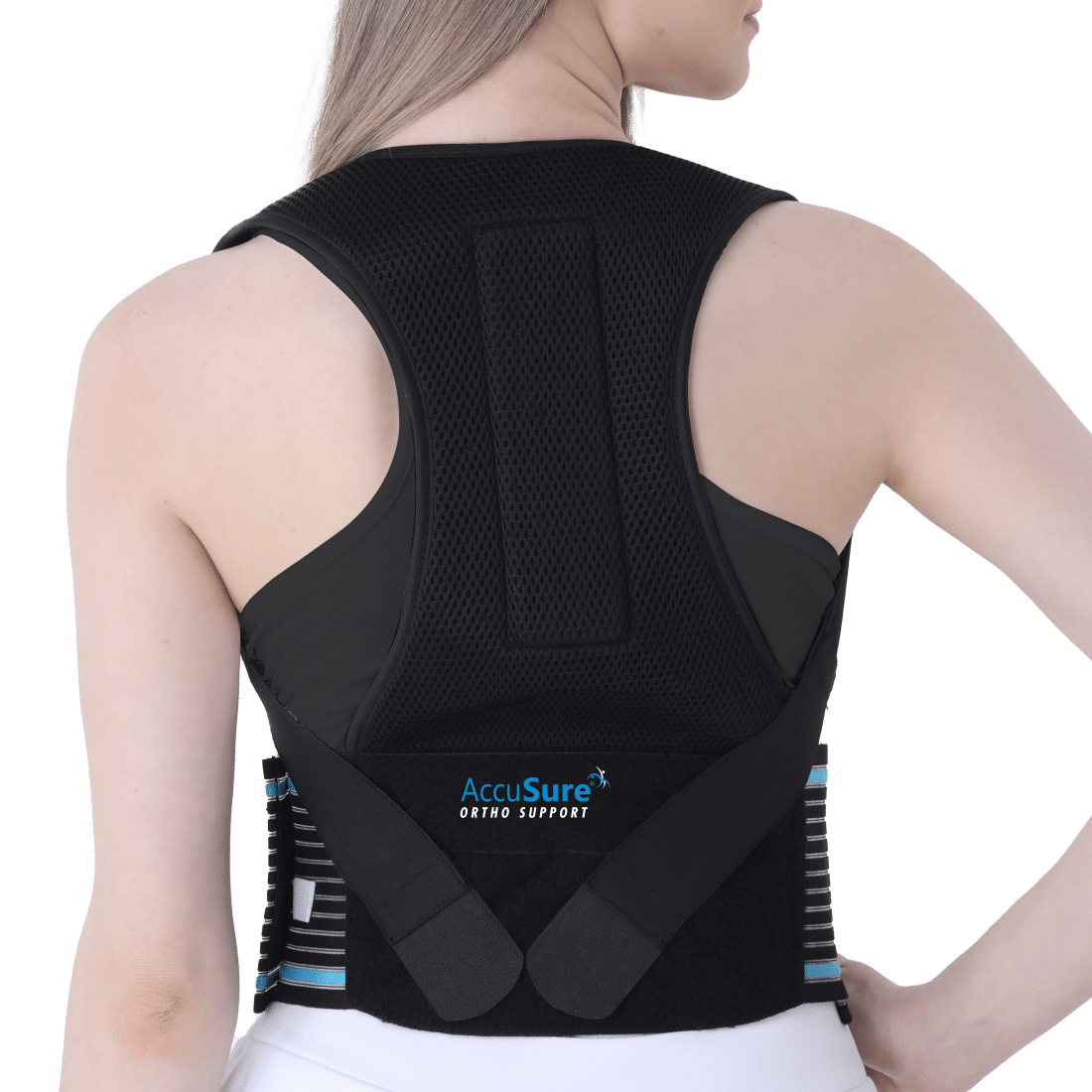    			ACCUSURE Posture Corrector Back Support ( Free Size - Size )