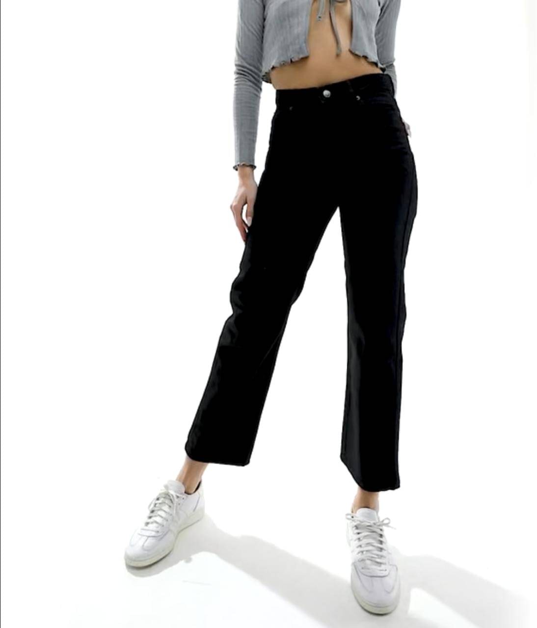     			AD Fashion Women's Regular Fit High-Rise Jeans ( Black )