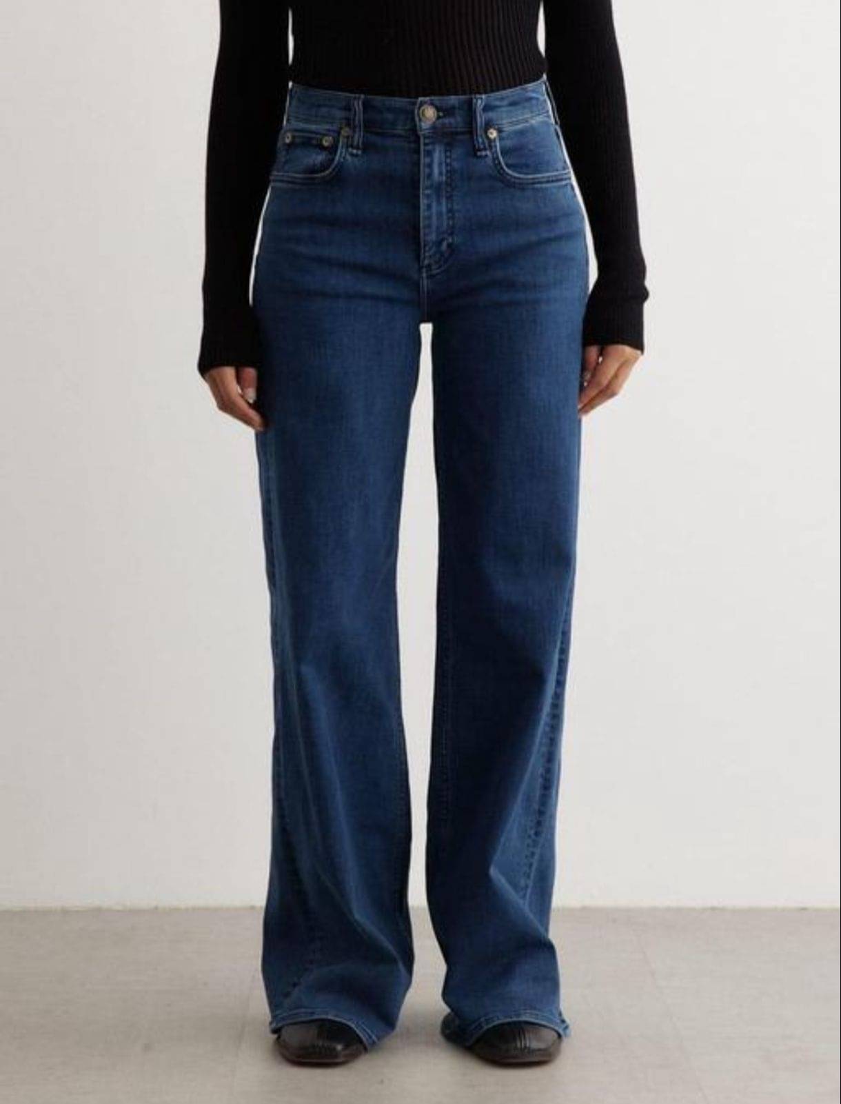     			AD Fashion Women's Regular Fit High-Rise Jeans ( Dark Blue )