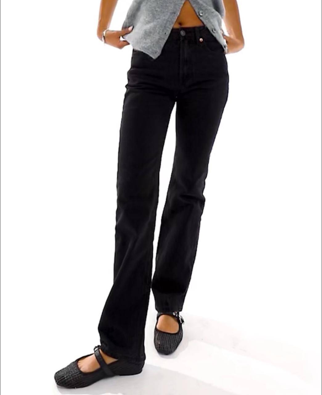     			AD Fashion Women's Regular Fit High-Rise Jeans ( Black )